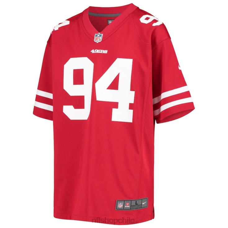 ropa NFL camiseta san francisco 49ers solomon thomas nike escarlata jugador juventud 20DRH4720 - Image 2