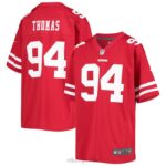 ropa NFL camiseta san francisco 49ers solomon thomas nike escarlata jugador juventud 20DRH4720