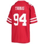 ropa NFL camiseta san francisco 49ers solomon thomas nike escarlata jugador juventud 20DRH4720 - Image 3
