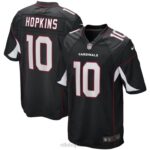 ropa NFL cardenales de arizona deandre hopkins nike camiseta de juego negra hombres 20DRH1620