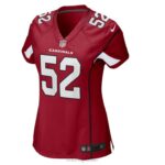 ropa NFL cardenales de arizona victor dimukeje nike cardenal jugador juego camiseta mujer 20DRH6112 - Image 2