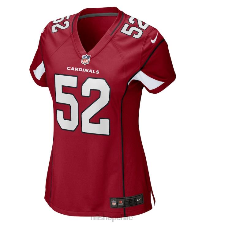 ropa NFL cardenales de arizona victor dimukeje nike cardenal jugador juego camiseta mujer 20DRH6112 - Image 2
