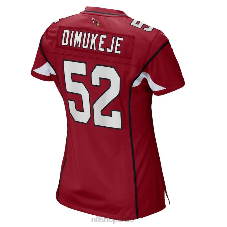 ropa NFL cardenales de arizona victor dimukeje nike cardenal jugador juego camiseta mujer 20DRH6112 - Image 3