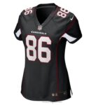 ropa NFL cardenales de arizona zach ertz nike camiseta de juego de jugador alternativo negro mujer 20DRH5362 - Image 2