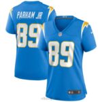 ropa NFL cargadores de los angeles donald parham jr. camiseta nike azul polvo mujer 20DRH4691