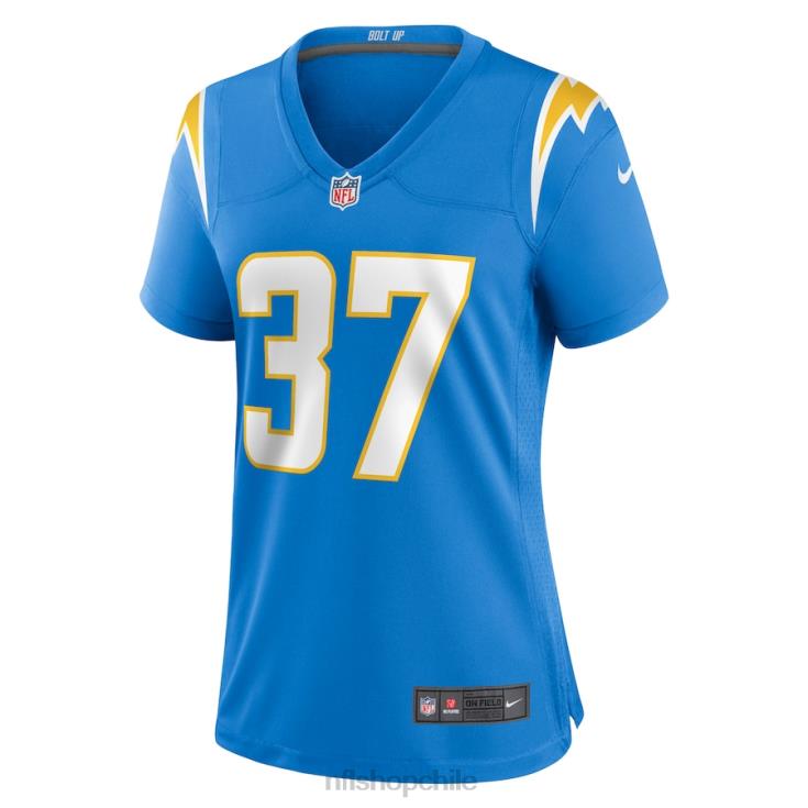 ropa NFL cargadores de los angeles kemon hall nike polvo azul camiseta de juego nike mujer 20DRH7040 - Image 2