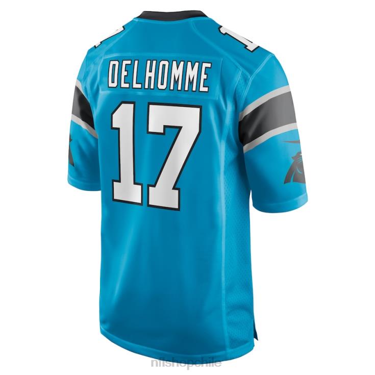ropa NFL carolina panthers jake delhomme nike azul jugador retirado camiseta hombres 20DRH3444 - Image 3
