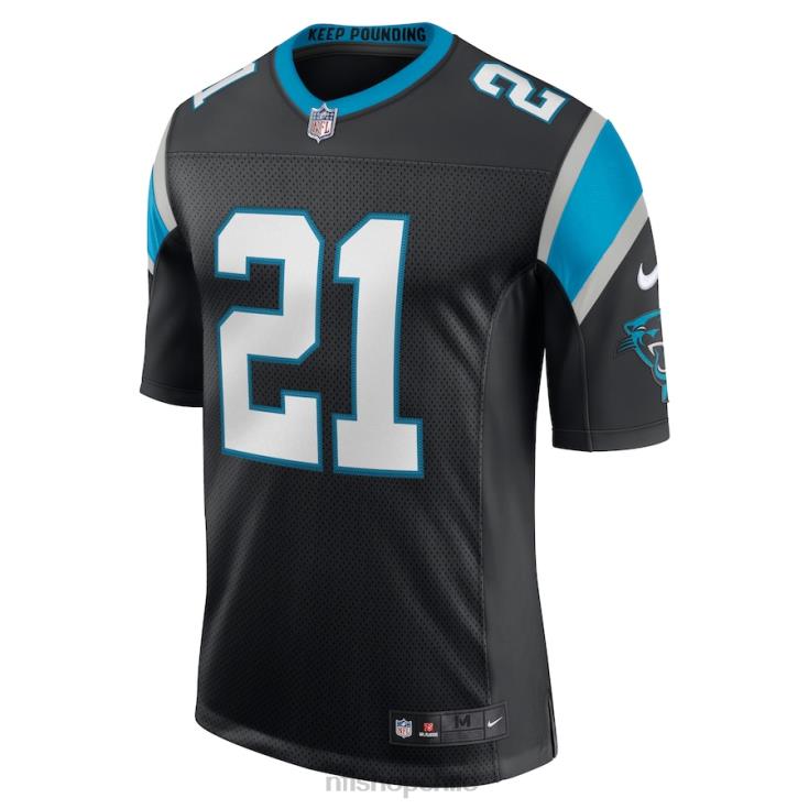 ropa NFL carolina panthers jeremy chinn camiseta nike vapor limitada negra hombres 20DRH1020 - Image 2