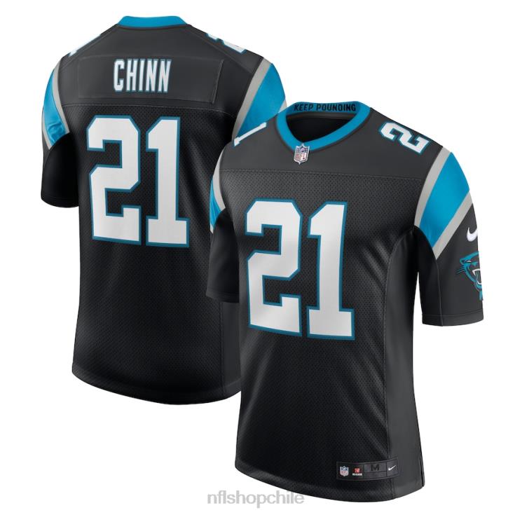 ropa NFL carolina panthers jeremy chinn camiseta nike vapor limitada negra hombres 20DRH1020 - Image 1