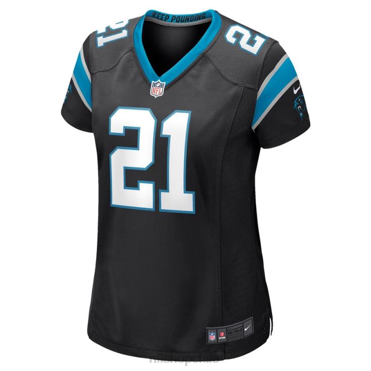ropa NFL carolina panthers jeremy chinn nike camiseta negra del juego mujer 20DRH4711 - Image 2