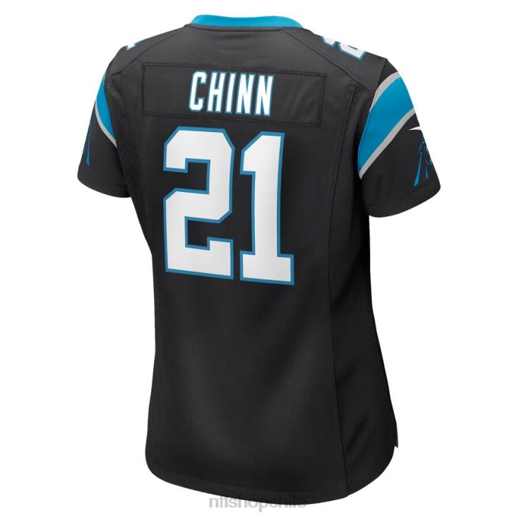 ropa NFL carolina panthers jeremy chinn nike camiseta negra del juego mujer 20DRH4711 - Image 3
