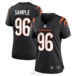 ropa NFL cincinnati bengals cam sample camiseta nike negra game mujer 20DRH6840