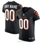 ropa NFL cincinnati bengals camiseta personalizada nike vapor elite negra hombres 20DRH444
