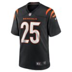 ropa NFL cincinnati bengals chris evans nike camiseta negra del juego hombres 20DRH4455 - Image 2