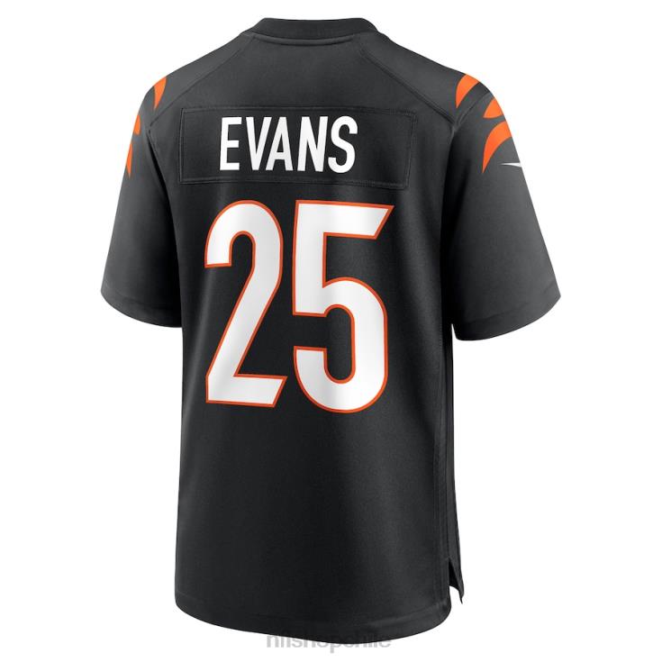 ropa NFL cincinnati bengals chris evans nike camiseta negra del juego hombres 20DRH4455 - Image 3