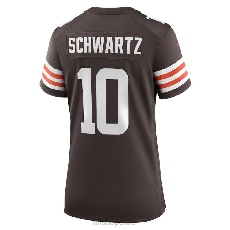 ropa NFL cleveland browns anthony schwartz camiseta nike marrón juego mujer 20DRH6882 - Image 3