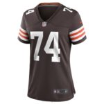 ropa NFL cleveland browns chris hubbard camiseta nike marrón juego mujer 20DRH5834 - Image 2