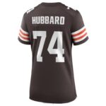 ropa NFL cleveland browns chris hubbard camiseta nike marrón juego mujer 20DRH5834 - Image 3