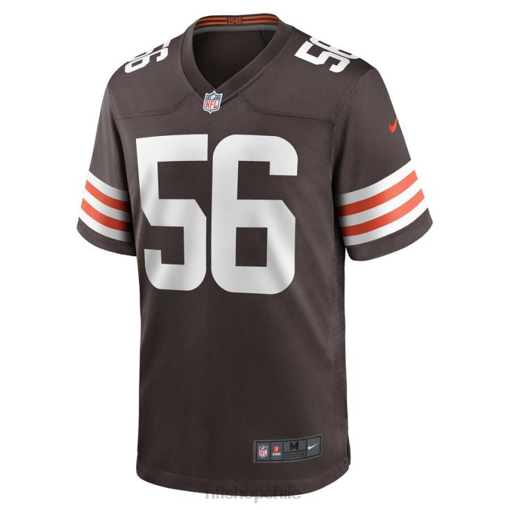 ropa NFL cleveland browns dakota allen nike marrón juego jugador camiseta hombres 20DRH6646 - Image 2