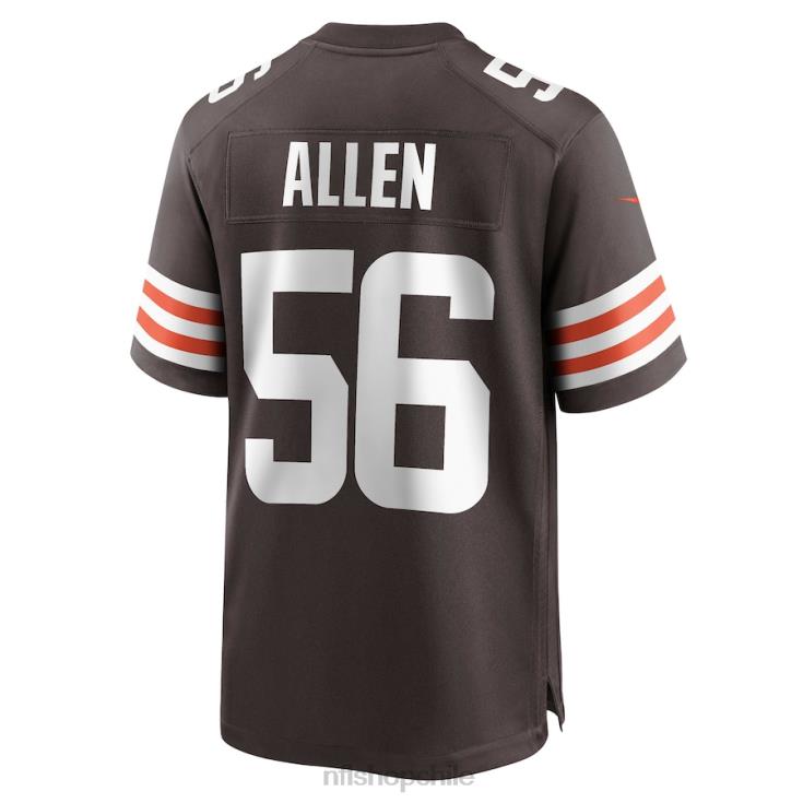ropa NFL cleveland browns dakota allen nike marrón juego jugador camiseta hombres 20DRH6646 - Image 3