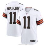 ropa NFL cleveland browns donovan peoples-jones nike camiseta blanca del juego hombres 20DRH2415