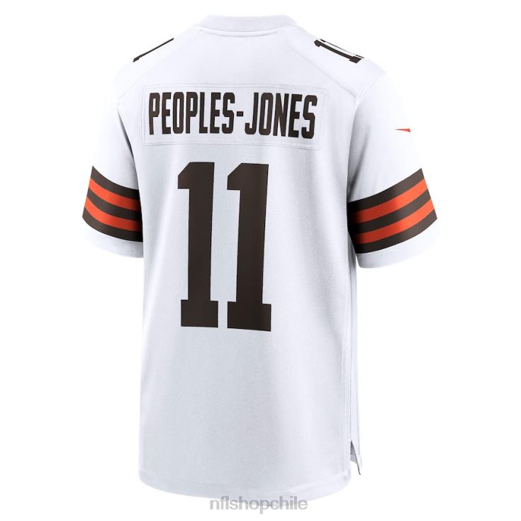 ropa NFL cleveland browns donovan peoples-jones nike camiseta blanca del juego hombres 20DRH2415 - Image 3