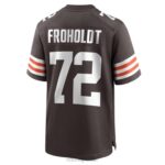 ropa NFL cleveland browns hjalte froholdt camiseta nike marrón game player hombres 20DRH3219 - Image 3