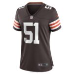 ropa NFL cleveland browns jordan kunaszyk nike marrón jugador camiseta mujer 20DRH6841 - Image 2