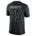 ropa NFL cleveland browns myles garrett camiseta nike negra rflctv limitada hombres 20DRH2451 - Image 5