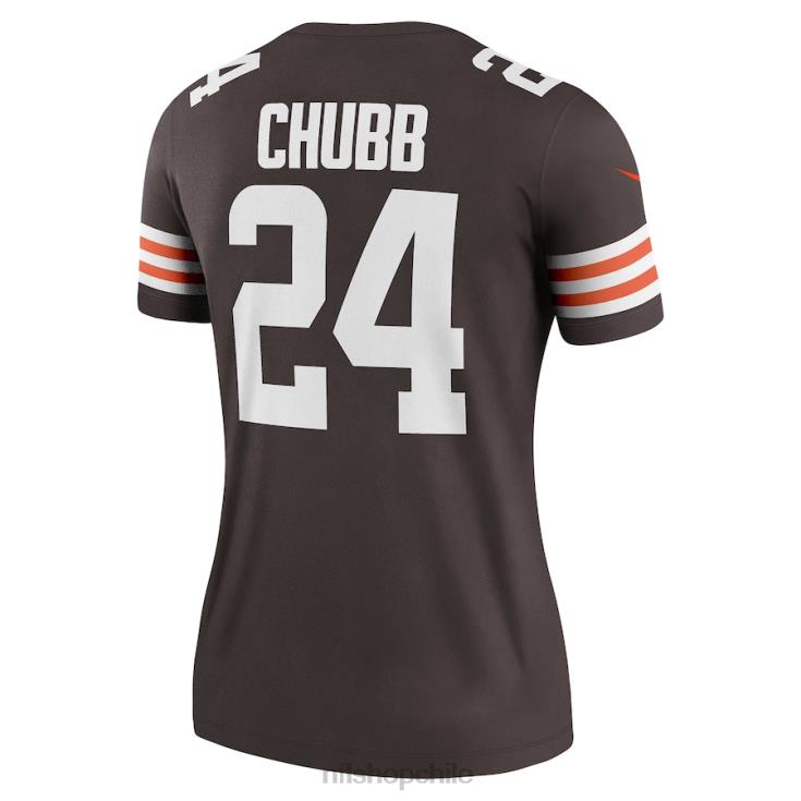 ropa NFL cleveland browns nick chubb camiseta nike marrón leyenda mujer 20DRH1905 - Image 3