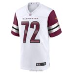 ropa NFL comandantes de washington charles leno jr. camiseta nike blanca de visitante hombres 20DRH2947 - Image 2