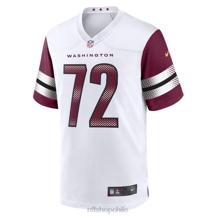 ropa NFL comandantes de washington charles leno jr. camiseta nike blanca de visitante hombres 20DRH2947 - Image 2