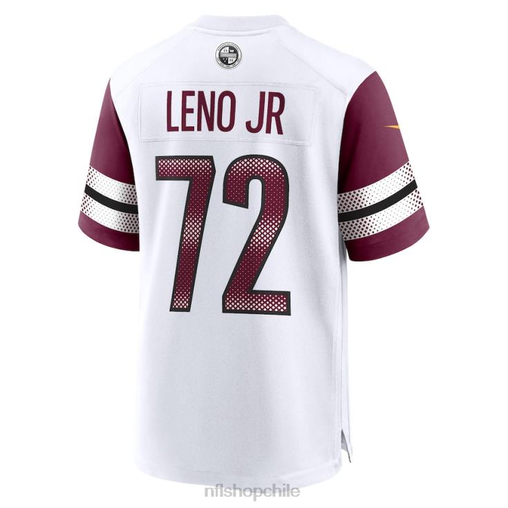 ropa NFL comandantes de washington charles leno jr. camiseta nike blanca de visitante hombres 20DRH2947 - Image 3