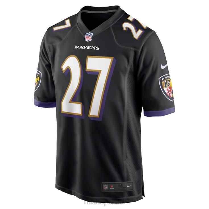 ropa NFL cuervos de baltimore j.k. camiseta dobbins nike negra hombres 20DRH2347 - Image 2