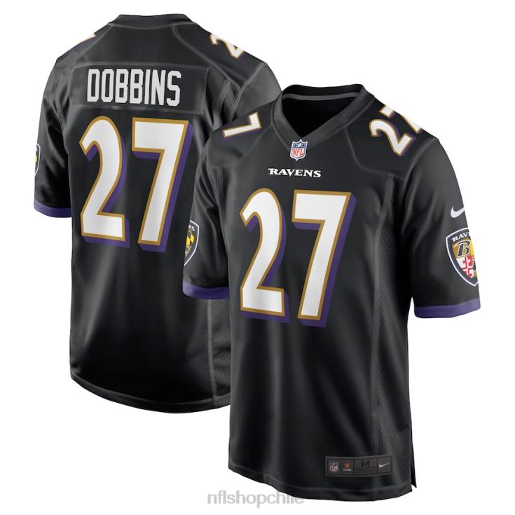 ropa NFL cuervos de baltimore j.k. camiseta dobbins nike negra hombres 20DRH2347 - Image 1