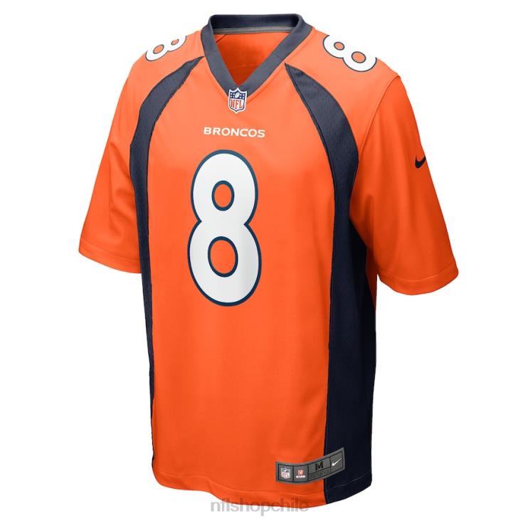 ropa NFL denver broncos brandon mcmanus camiseta nike naranja juego hombres 20DRH2272 - Image 2