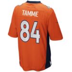 ropa NFL denver broncos jacob tamme camiseta nike color naranja del equipo juventud 20DRH5104 - Image 3