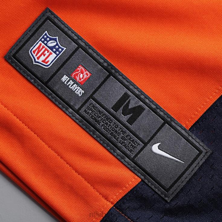 ropa NFL denver broncos jacob tamme camiseta nike color naranja del equipo juventud 20DRH5104 - Image 7