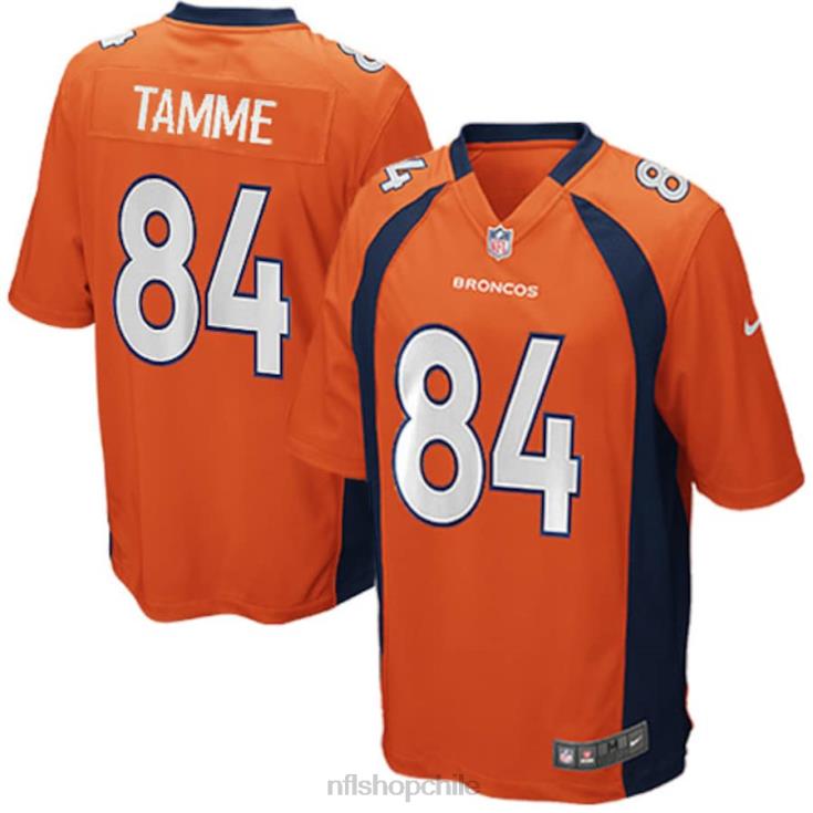 ropa NFL denver broncos jacob tamme camiseta nike color naranja del equipo juventud 20DRH5104 - Image 1