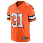 ropa NFL denver broncos justin simmons camiseta nike naranja alternativa vapor limitada hombres 20DRH2476 - Image 2