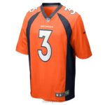 ropa NFL denver broncos russell wilson nike camiseta naranja juego juventud 20DRH939 - Image 2
