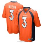 ropa NFL denver broncos russell wilson nike camiseta naranja juego juventud 20DRH939
