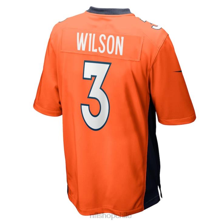ropa NFL denver broncos russell wilson nike camiseta naranja juego juventud 20DRH939 - Image 3