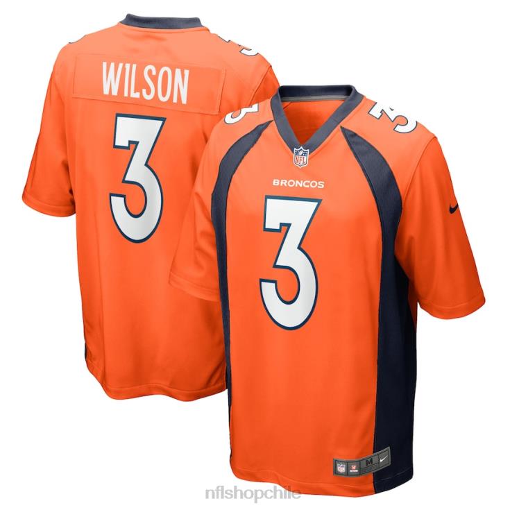 ropa NFL denver broncos russell wilson nike camiseta naranja juego juventud 20DRH939 - Image 1