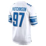 ropa NFL Detroit Lions Aidan Hutchinson Nike camiseta blanca de jugador hombres 20DRH79 - Image 3
