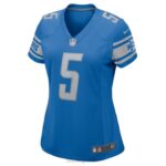 ropa NFL detroit lions david montgomery nike azul jugador camiseta mujer 20DRH3700 - Image 2