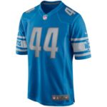 ropa NFL detroit lions dick lebeau nike azul juego jugador retirado camiseta hombres 20DRH6703 - Image 2