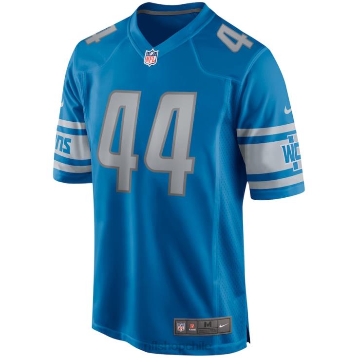 ropa NFL detroit lions dick lebeau nike azul juego jugador retirado camiseta hombres 20DRH6703 - Image 2