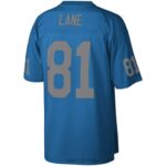 ropa NFL Detroit Lions Dick "Night Train" Lane Mitchell & Ness réplica de camiseta azul heredada hombres 20DRH3000 - Image 3
