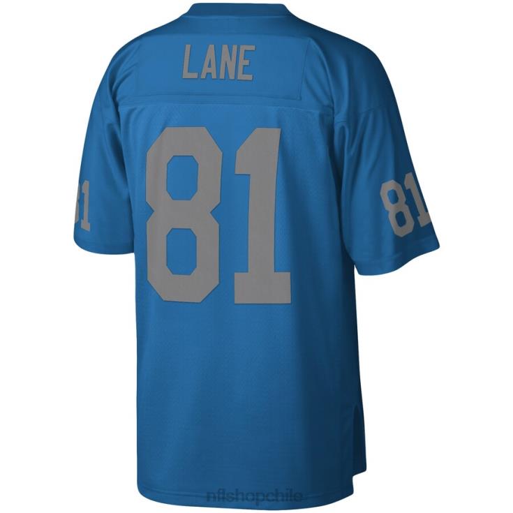 ropa NFL Detroit Lions Dick "Night Train" Lane Mitchell & Ness réplica de camiseta azul heredada hombres 20DRH3000 - Image 3
